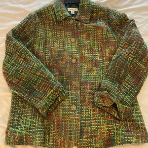 Women’s Coldwater Creek 1X unstructured woven jacket